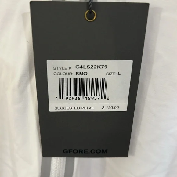 G/FORE‎ SILKY TECH NYLON QUARTER ZIP POLO - Picture 7 of 9